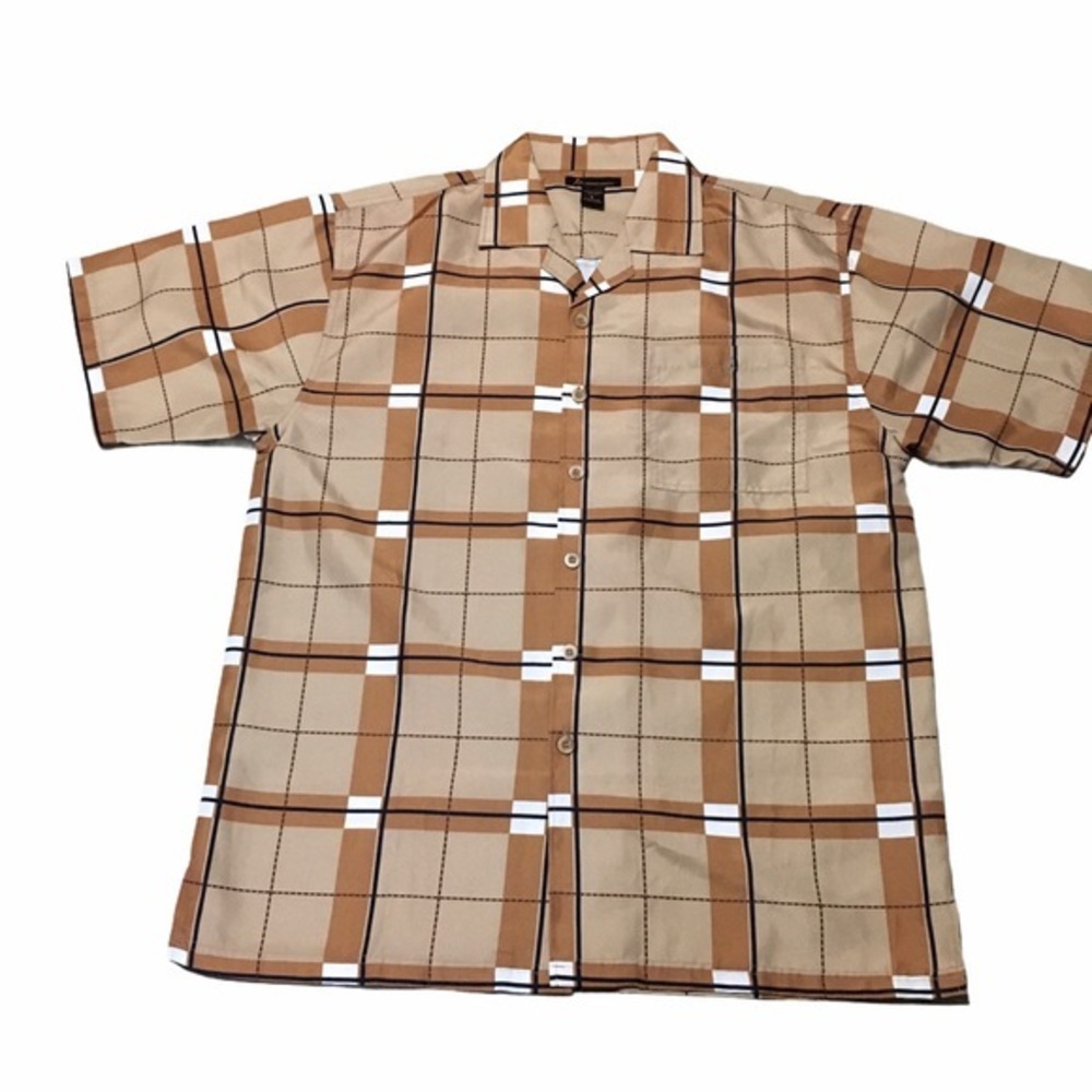 Members Property button down shirt. Sz Lg